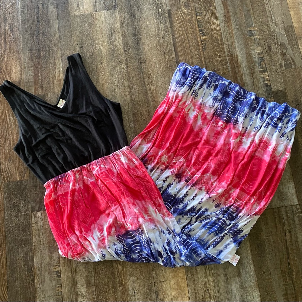 Tie Dye Maxi Dress